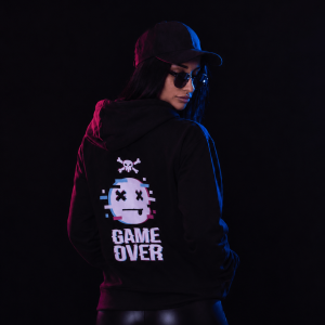 game over techno hoodie