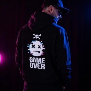game over techno hoodie