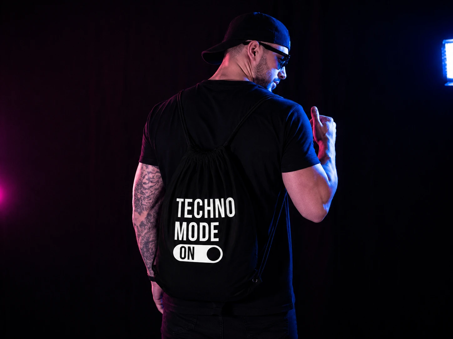 techno mode on bag