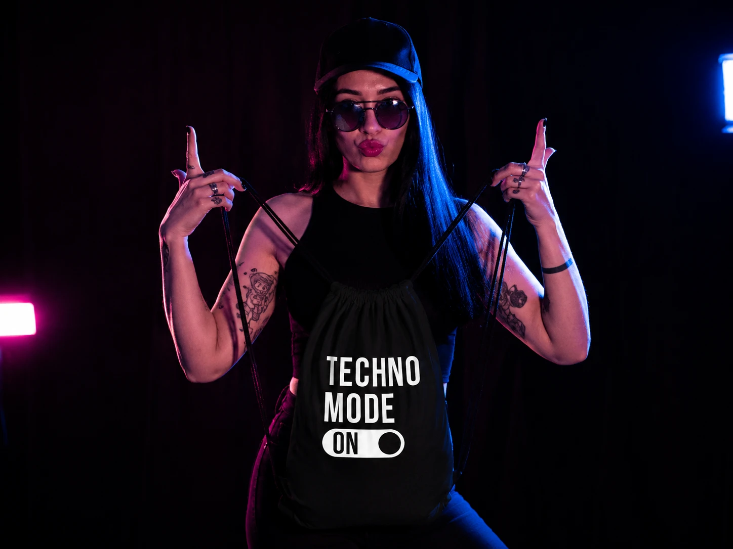 techno mode on bag