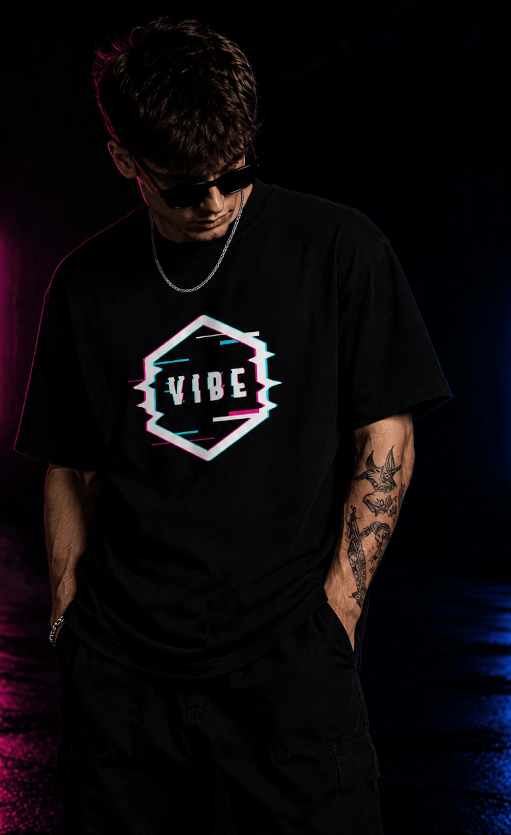 vibe oversized tshirt